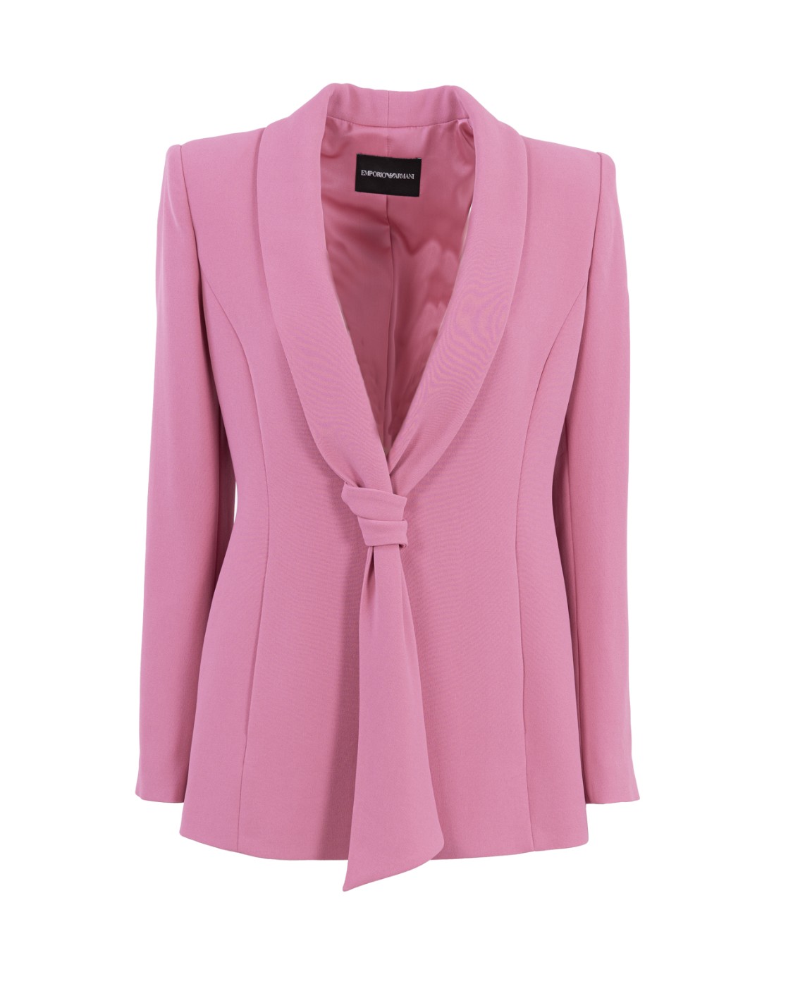 shop EMPORIO ARMANI Saldi Giacca: Emporio Armani giacca scollo scialle effetto foulard in cady crepe.
Scollo scialle.
Fusciacca effetto foulard.
Chiusura con automatico nascosto.
Maniche lunghe.
Polsini con quattro bottoni rivestiti.
Fodera in raso.
Composizione 50% Viscosa 47% Acetato 3% Elastan.
Fabbricato in Bulgaria.. H4NG22 E2013-846 number 4436332
